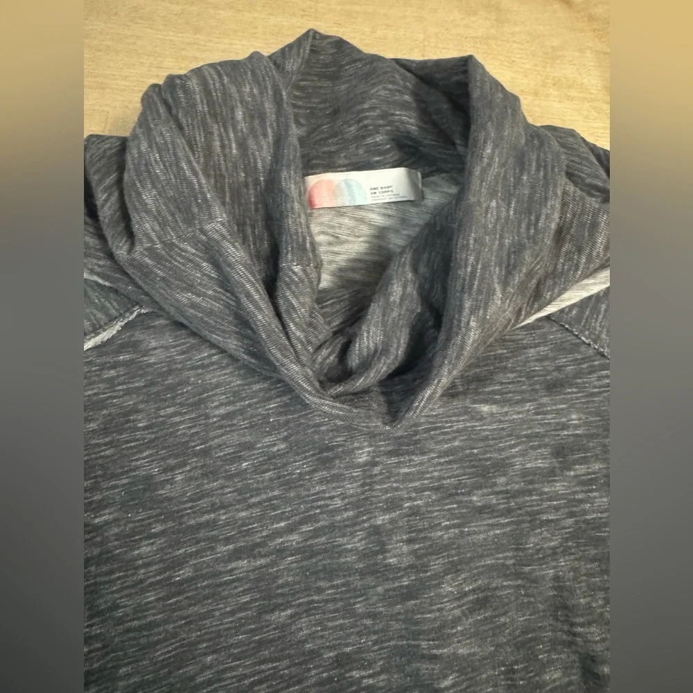 Free People Beach cotton Cocoon Women's Gray pullover